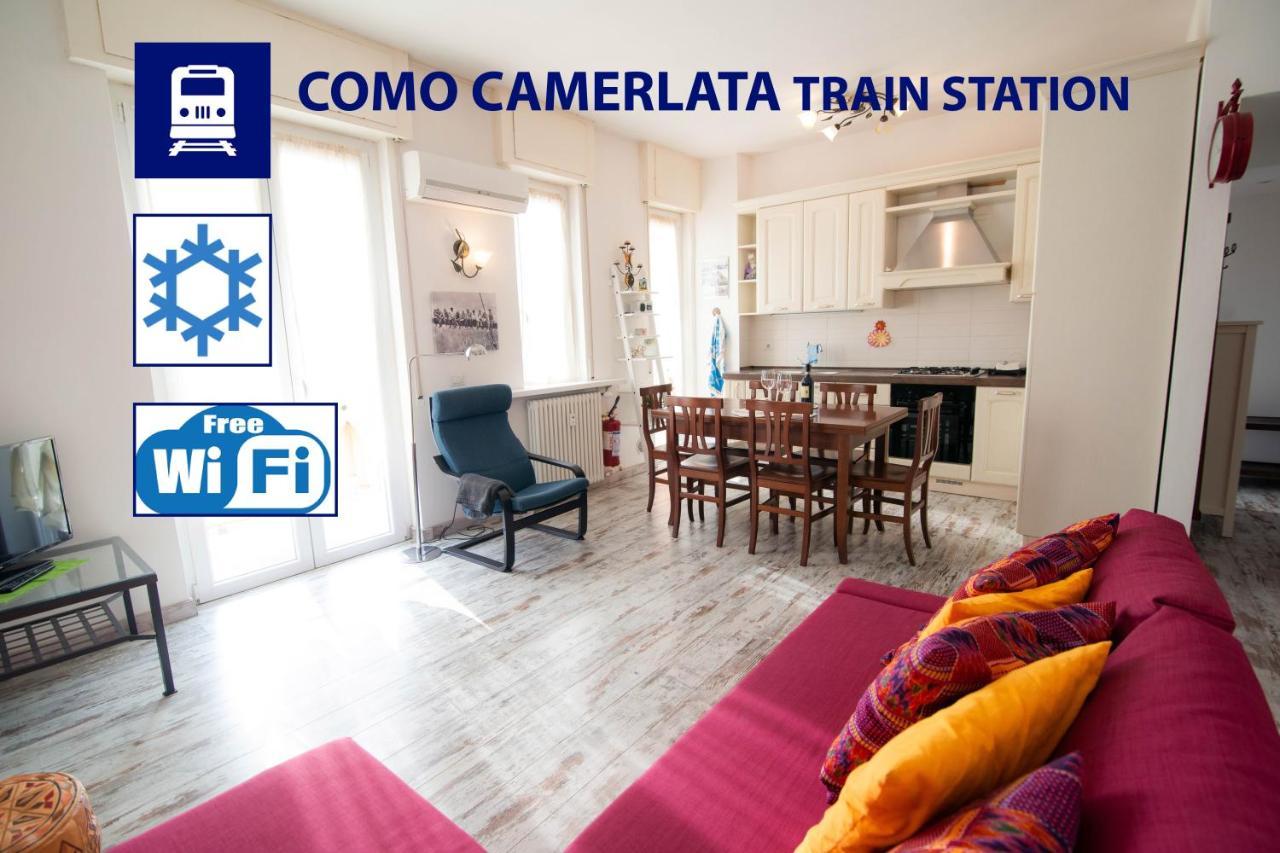 Casina - Self Check In 24H - Como Camerlata Train Station מראה חיצוני תמונה